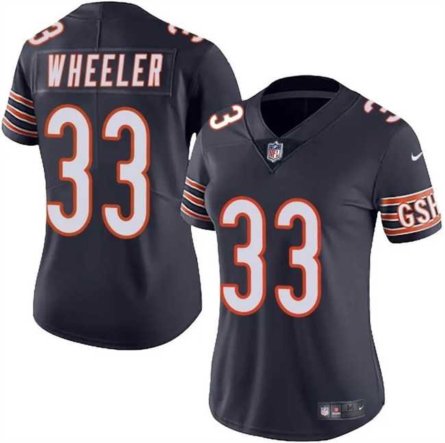 Women's Chicago Bears #33 Ian Wheeler Navy 2024 Vapor Football Stitched Jersey Dzhi,We sell and wholesale Women's Chicago Bears #33 Ian Wheeler Navy 2024 Vapor Football Stitched Jersey Dzhi on line form chian!
